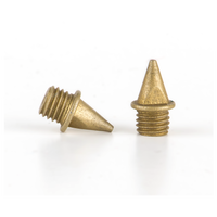 Omni-Lite 7mm Pyramid Spikes 20 Count Package - Gold / Gold