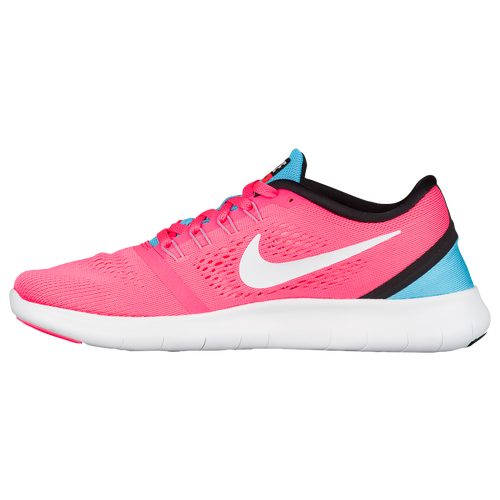 Nike Free RN Flyknit - Women's - Running - Shoes - Racer Pink/Off White ...