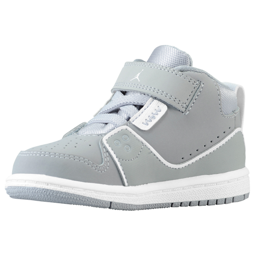 Jordan 1 Flight 2 - Boys' Toddler - Basketball - Shoes - Wolf Grey/White