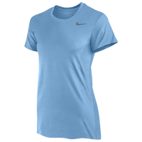 Nike Team Legend Short Sleeve T-Shirt - Women's - Light Blue / Light Blue