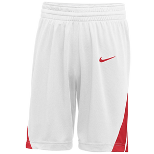 Nike Team National Shorts - Men's - White/Scarlet