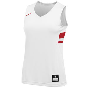 Nike Team National Jersey - Women's - White/Scarlet