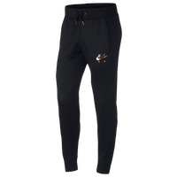 women's nike rose gold metallic air cuffed track pants