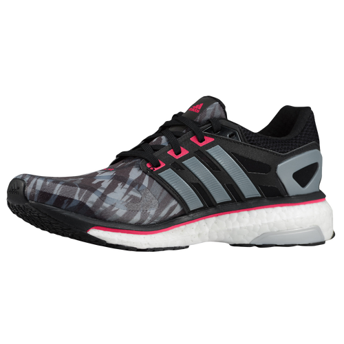 adidas Energy Boost - Women's - Running - Shoes - Black/Blast Pink