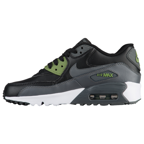 Nike Air Max 90 - Boys' Grade School - Running - Shoes - Black/Dark ...