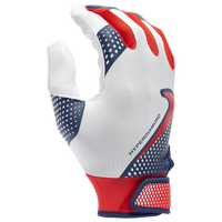 Nike Hyperdiamond 2.0 Batting Gloves - Women's - White / Blue