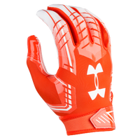 orange under armour football gloves