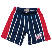 Mitchell & Ness NBA Swingman Shorts - Men's - Navy / Red