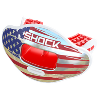 Shock Doctor Max AirFlow 2.0 Lip Guard - Adult - White / Red