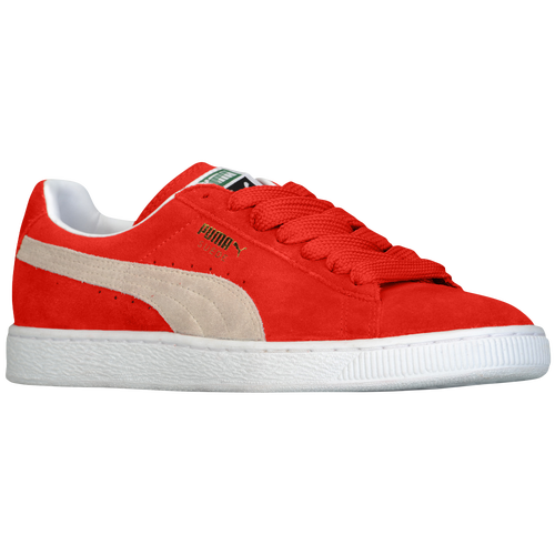 PUMA Suede Classic - Men's - Casual - Shoes - High Risk Red/White