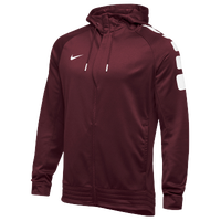 red nike elite hoodie