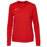 Nike Team Authentic UV Coaches L/S Top - Women's - Red