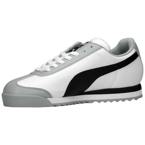 PUMA Roma - Boys' Grade School - Casual - Shoes - White/Black/Limestone ...