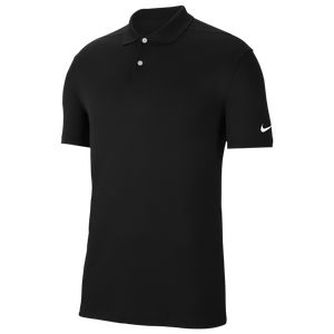 Nike Dry Victory Solid Golf Polo - Men's - Black/White