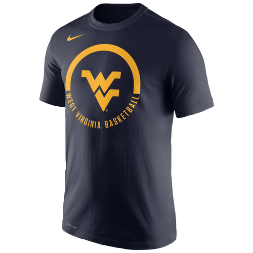Nike College Basketball T-Shirt - Men's - Clothing - West Virginia ...