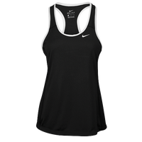 Nike Team Dry Tank - Women's - Black / White