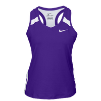 Nike Team Power Stock Race Day Tank - Women's - Purple / White