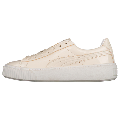 puma basket platform beige puma basket platform beige