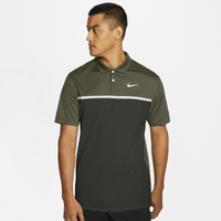 olive green nike polo