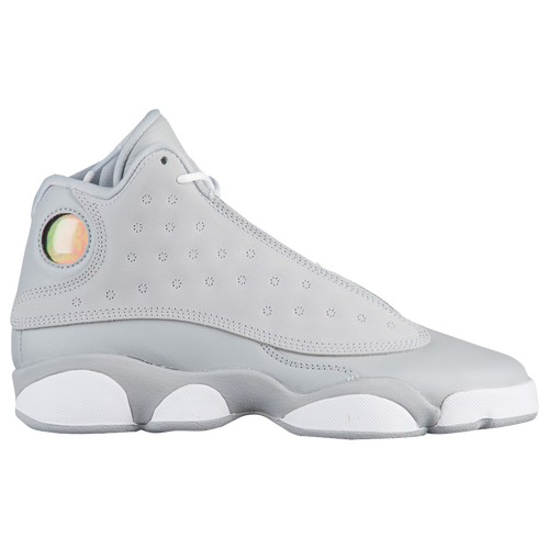 Jordan Retro 13 - Girls' Grade School - Basketball - Shoes - Wolf Grey ...