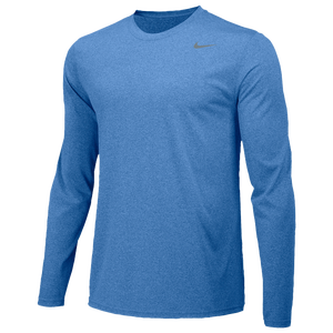 nike team legend long sleeve crew