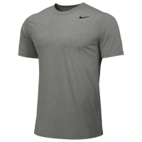 Nike Team Legend Short Sleeve Poly Top - Boys' Grade School - Grey / Grey
