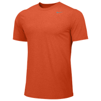 Nike Team Legend Short Sleeve Poly Top - Boys' Grade School - Orange / Orange