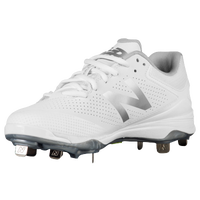 new balance white metal softball cleats