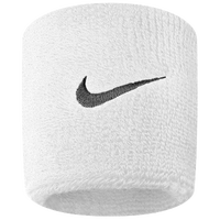 Nike Swoosh Wristbands - White / Black