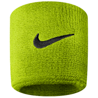Nike Swoosh Wristbands - Light Green / Black