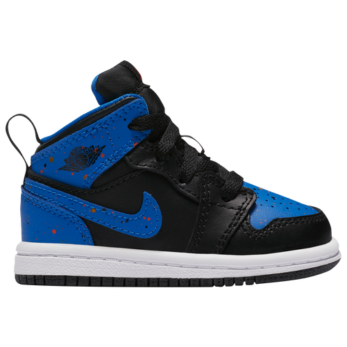 Jordan AJ 1 Mid - Boys' Toddler - Basketball - Shoes - Black/Team ...