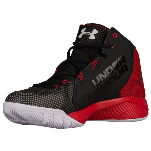 Under Armour Torch Fade - Men's - Basketball - Shoes - Black/Red/White