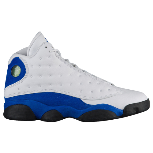 Jordan Retro 13 - Men's - Basketball - Shoes - White/Royal