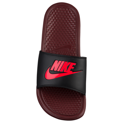 nike maroon slides