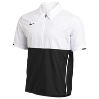 Nike Team Authentic Coaches S/S Jacket - Men's - White / Black