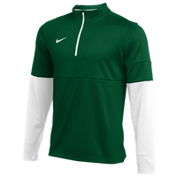 Nike Team Authentic Therma 1/2 Zip Top - Men's - Green