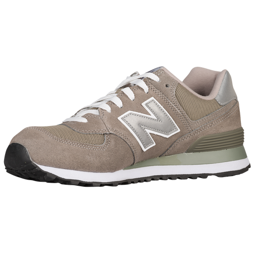 New Balance 574 - Men's - Running - Shoes - Grey/Silver