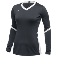 Nike Team Hyperace Long Sleeve Game Jersey - Women's - Grey / White