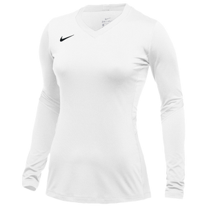 Nike Team Hyperace Long Sleeve Game Jersey - Women's - White/White
