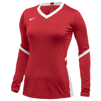 Nike Team Hyperace Long Sleeve Game Jersey - Women's - Red / White