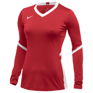 Nike Team Hyperace Long Sleeve Game Jersey - Women's - Scarlet/White