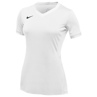 Nike Team Hyperace Short Sleeve Game Jersey - Women's - All White / White