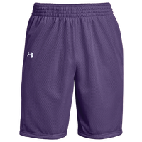 Under Armour Team Triple Double Shorts - Men's - Purple / White