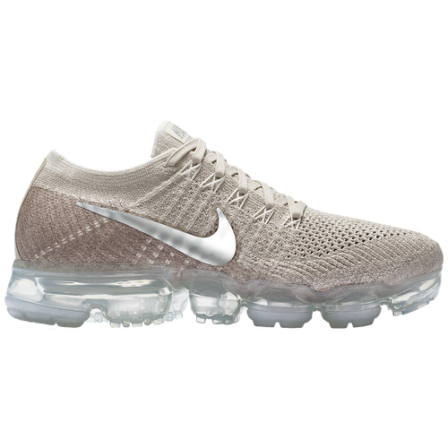 Nike Air VaporMax Flyknit - Women's - Running - Shoes - String/Chrome/Grey