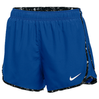 Nike Team Dry Tempo Shorts - Women's - Blue / Black