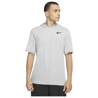 Nike Nike Dry-Fit Cotton S/S Hoodie Tee - Men's - White