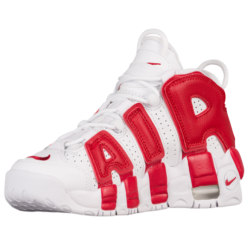 Nike Air More Uptempo - Boys' Grade School - Basketball - Shoes - White ...