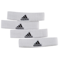 adidas Interval 3/4-inch Bicep Bands - White / Black