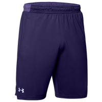 Under Armour Team Locker 9" Pocketed Shorts - Men's - Purple