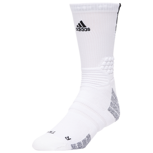 white adidas basketball socks